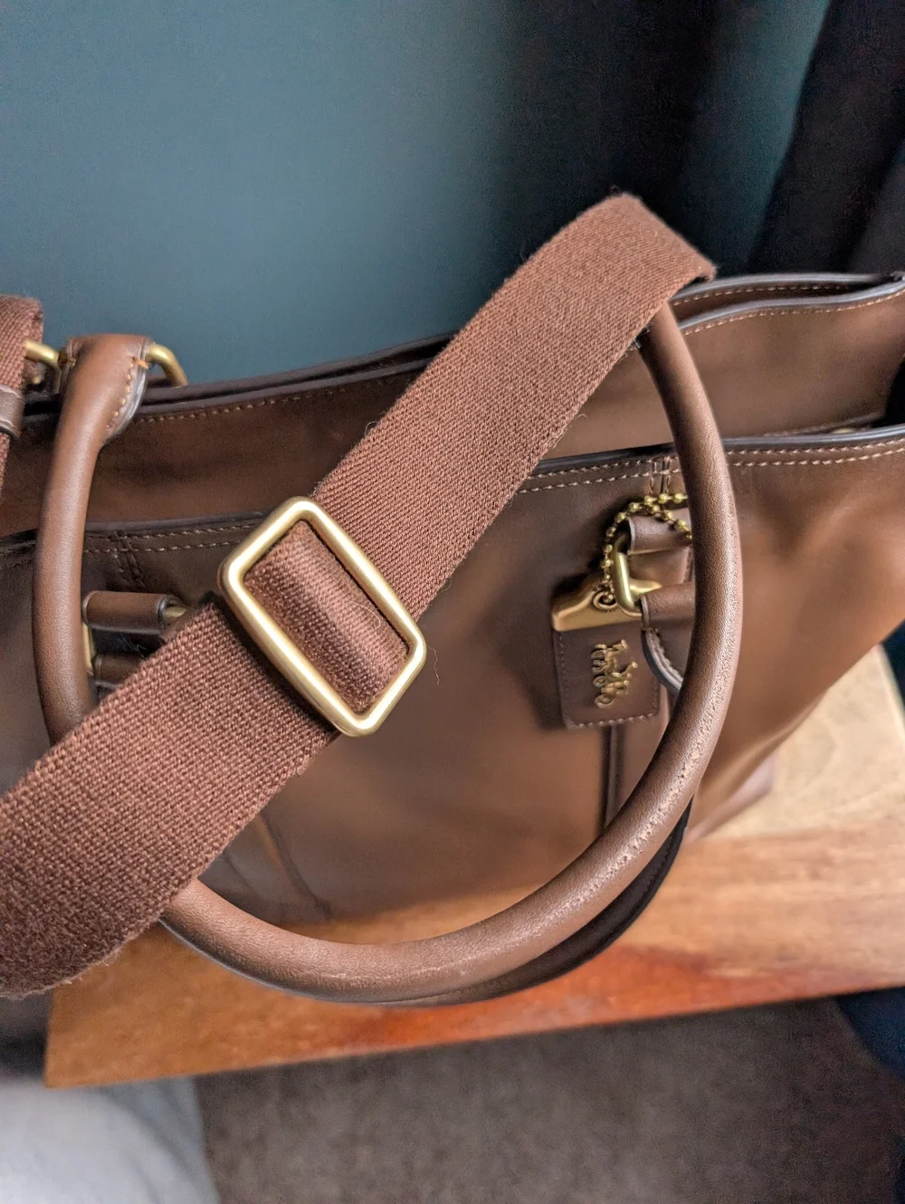 Coach Metro Tote Brown - Picture 12 of 14